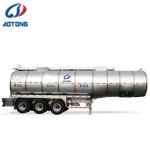 Fuel Tanker Trailer Truck with Aluminum Alloy Fuel Tanks Semi Trailer and