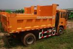 180hp Light Dump Truck SHACMAN L3000 4X2 Euroll White Dump Truck