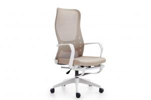 China 68*64*114 Home Office Swivel Desk Chair With Arms And Footrest wholesale