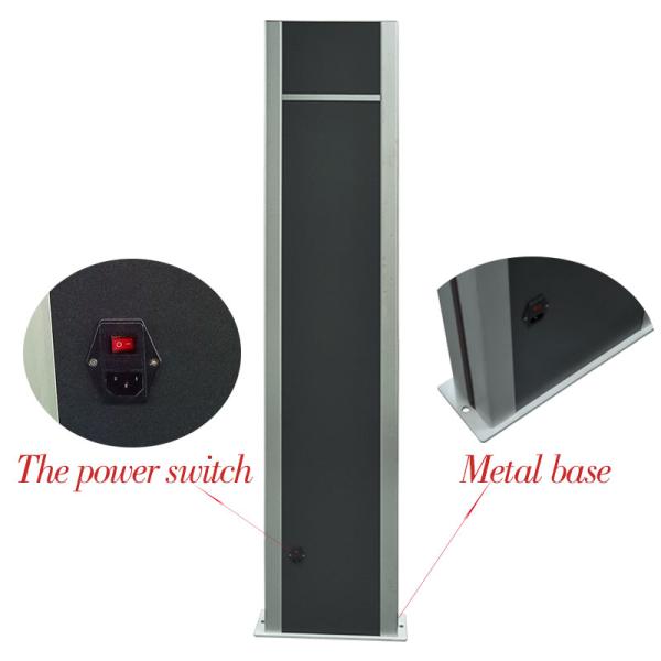 most popular portable single post digital metal detector walk through door frame inspection gate PEACENTURY HPC-H5