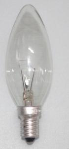 China 37mm Width Traditional Incandescent Type B Candelabra Bulb For Shop E14 wholesale