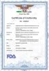 Shenzhen D-C-X industrial Co.,LTD Certifications