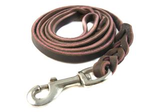 China High quality braided rope pet dog collar chain leash dog collars in leather wholesale