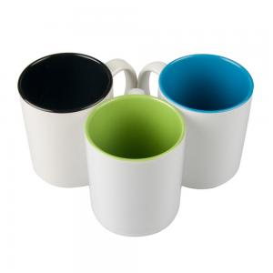 China Vacuum Simple Wholesale Custom Logo Milk Cups Caffe Mugs Chinese Ceramic Mugs Manufacturer wholesale