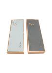 Gloss Varnish Gray Cardboard Paper Gift Packaging Box 1200GSM