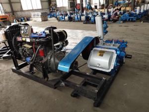 China Horizontal Mud Pump Well Drilling Three Cylinder Reciprocating Single Acting Piston wholesale
