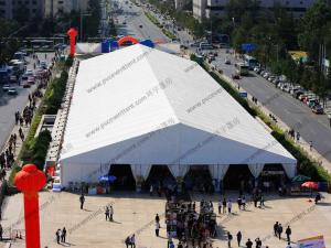 China Clear PVC Windows Huge Exhibition Dome Tent wholesale