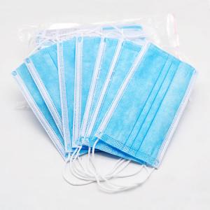 China One Off Medical Grade Face Mask Anti Virus Self Protection 3 Layer wholesale