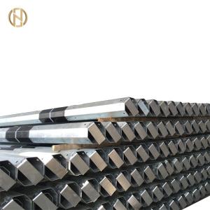 China Low Voltage Galvanized Tubular Steel Pole 11m 10m With ISO 9001 Certification wholesale