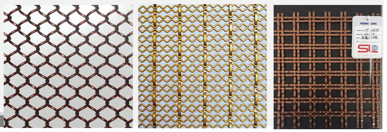 Custom Designed Stainless Steel Metal Fabric Mesh For Large Scale Facade Cladding In Urban Commercial Buildings