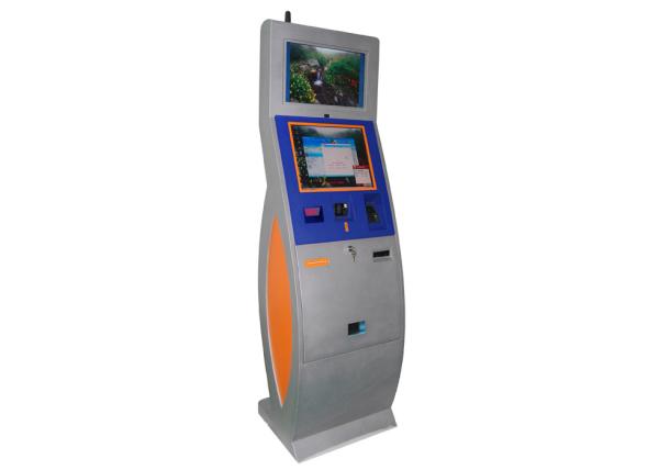 19 Inch Anti Vandalism Interactive Monitor Touchscreen Waterproof LED With Coin