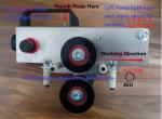 Manual Edge Roller Press for Shaped Insulating Glass Units Double Glazing
