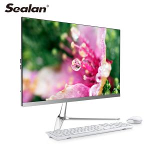 China 16GB RAM 480GB SSD 1TB HDD 21.5 23.8 Inch Desktop AIO Frameless PC wholesale