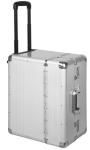 Aluminum Hairdresser Tool Box , Barber Tool Box On Wheel With Sturdy Metal