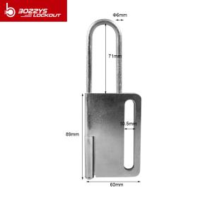 China BOSHI Oem Acceptable Steel Material Lockout Hasp For Industrial Safety wholesale
