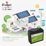 High Quality Over 4000 cycle life 12V Rechargeable 30Ah Solar Street Light
