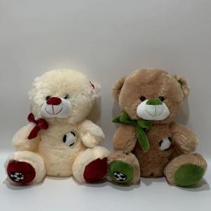 China New Style 2 Clrs World Cup Plush Bears W/ Music for Boys, Football Lovers Stuffer Toys BSCI Factory wholesale