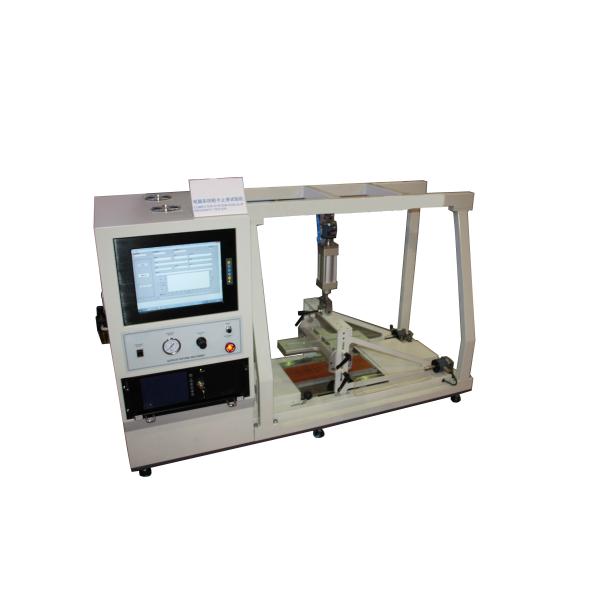 Friction Coefficient Footwear Testing Equipment For Floorings Computer System