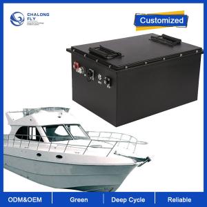 China LiFePO4 Lithium Battery Rechargeable 48V 96V 307.2V 50AH 100AH 200AH For Marine/Boat/Yacht wholesale