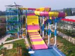 Giant Boomerang Water Slide For Family / Outdoor Water Park Equipment