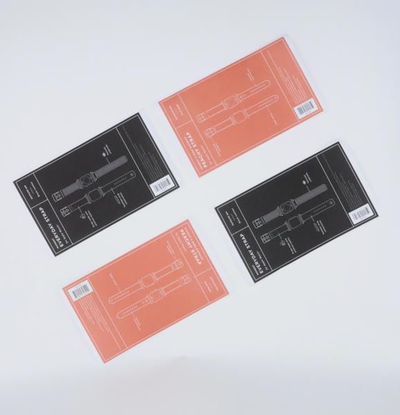 Silk Screen Packaging Accessories , Book Paper Sticker , label 4C PMS Offset