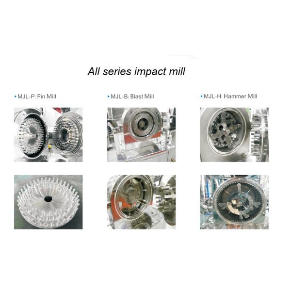 Micro Universal Salt Impact Hammer Mill Single - Drive / Double - Drive Type