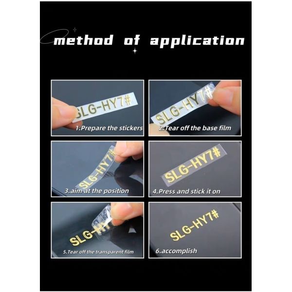 Custom UV Transfer Sticker Self Adhesive Transfer Decal with High Resolution Printing and Waterproof Finish for Brand Labeling