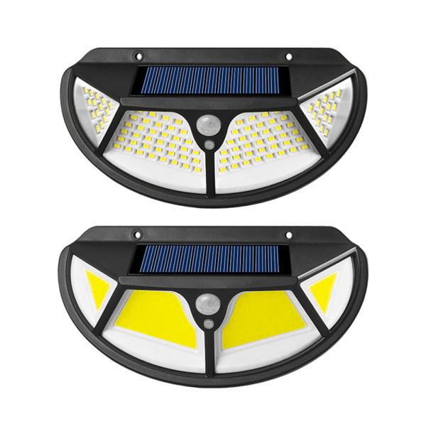 5.5V 0.55W 260Pcs Led Solar Motion Sensor Wall Light Human Body Induction