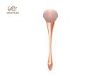 Silky Artificial Fiber colored 6.1 inch Facial Makeup Brushes
