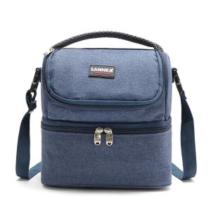 China L20*D17cm 400D Oxford Insulated Lunch Cooler Bags wholesale