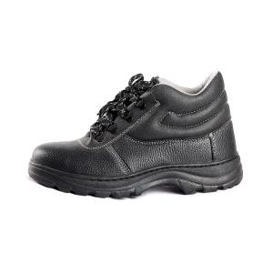 China Shengjie Steel Toe Steel Palt Genuine Leather Safety Shoes Men'S Working Oil Resistant Functional Safety Boots wholesale