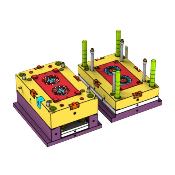 OEM/ODM:Custom Electronic Enclosures / Transparent top cover bracket (1*2) No.24669