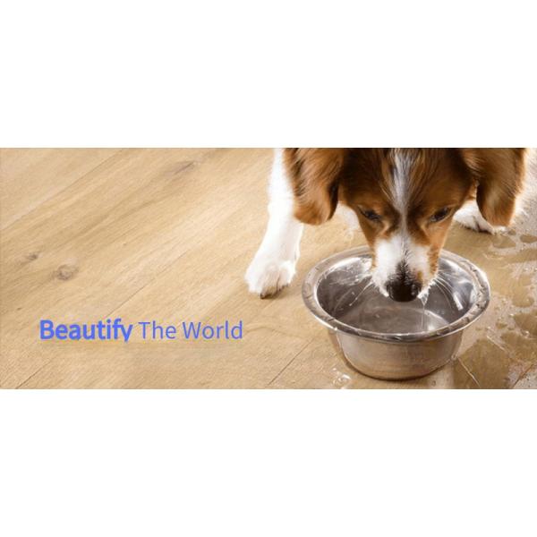 Customized Thickness Luxury Vinyl Plank Waterproof SPC Flooring for Tech Manufacturing