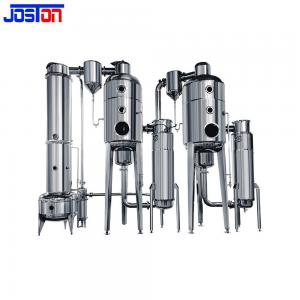 China Ss316l Herbal Extractor Multiple Effect Evaporator Concentrator Equipment on sale