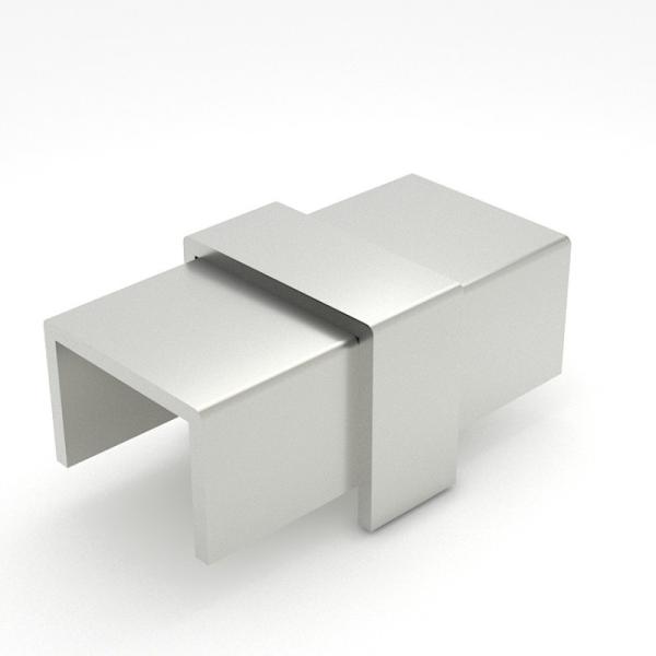 90 Degree Glass Balustrade Corner Clamps CCC Stainless Steel Glass Balustrade