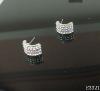 Unisex Imitation Jewelry Dangle Drop Earrings with Rhinestone for Anniversary