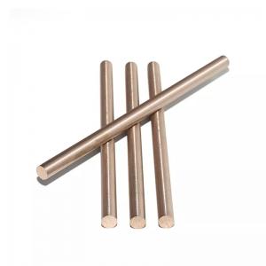 China 99.9 99.99 Copper Rod Bar 99.95 Pure C10100 Round Brass Bar on sale