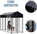 Galvanized Outdoor Heavy Duty Dog Playpen For Large Dogs