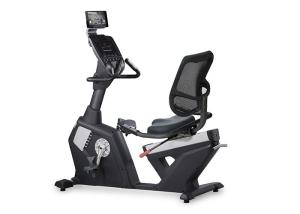 China PP Materials Stationary Exercise Bike , Body Fit Resistance Control Recumbent Bicycle wholesale