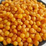 Chili Powder Green Pea Snacks Crunchy Taste Spicy Dried Peas Fried Yellow Pea