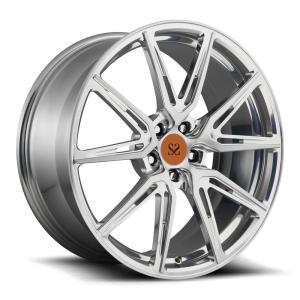 China 19inch Rims Polish Customized 2-PC Forged Alloy Rims For Porsche / Rim 20&quot; Forged Wheels wholesale