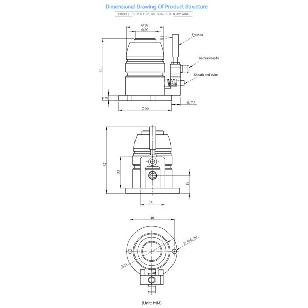 Auto Woodworking Machine CNC Tool Setter Z-axis Setting Sensor Broken Tools Detector for Woodworkers