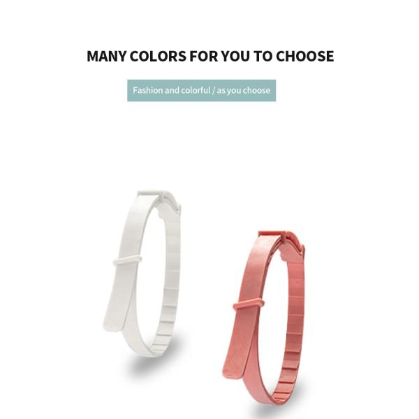 Silicone Pet Collars Solid Anti Flea And Tick Collar For Dogs And Cats