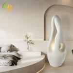 Modern Minimalist Nordic Wabi-Sabi Bedroom Hotel Living Room Floor Lamp White