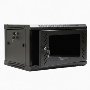China 19 Inch Small Wall Mount Network Rack OEM Supported CE / ROHS Certification on sale