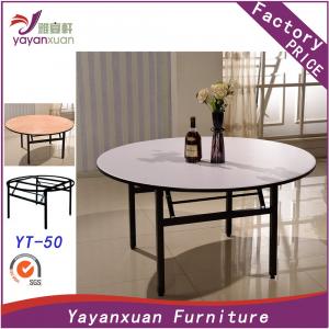 China Large Round Dining Table can Foldable With High Quality（YT-50) wholesale
