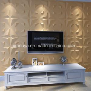 China Acoustic Sound Fireproof 3D PVC Panel for TV Setting Wall Customized 500mmx500mm wholesale