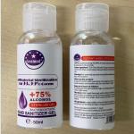 100ML 75% Alcohol Anti Bacterial Hand Sanitiser Gel CE FDA For Adults / Children