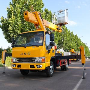 China 27m elevating aerial working platform truck jmc chassis high altitude operation truck for sale wholesale