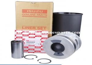 China ISUZU 4JH1 Cylinder Liner Kit Liner Piston / Piston Ring /Piston Pin Clip on sale